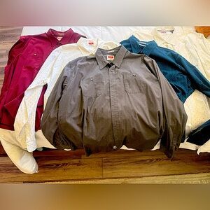 Men's Casual Button-Up Shirt Collection